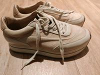 Sneaker Schuhe Massimo Dutti 38 Leder top beige Sportschuhe Nürnberg (Mittelfr) - Südoststadt Vorschau