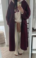 Mantel Wintermantel von ASOS Bordeaux Gr.S Bayern - Unterdießen Vorschau