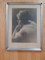 Portraitfoto im Rahmen,  Vintage, Dachbodenfund Hessen - Kriftel Vorschau