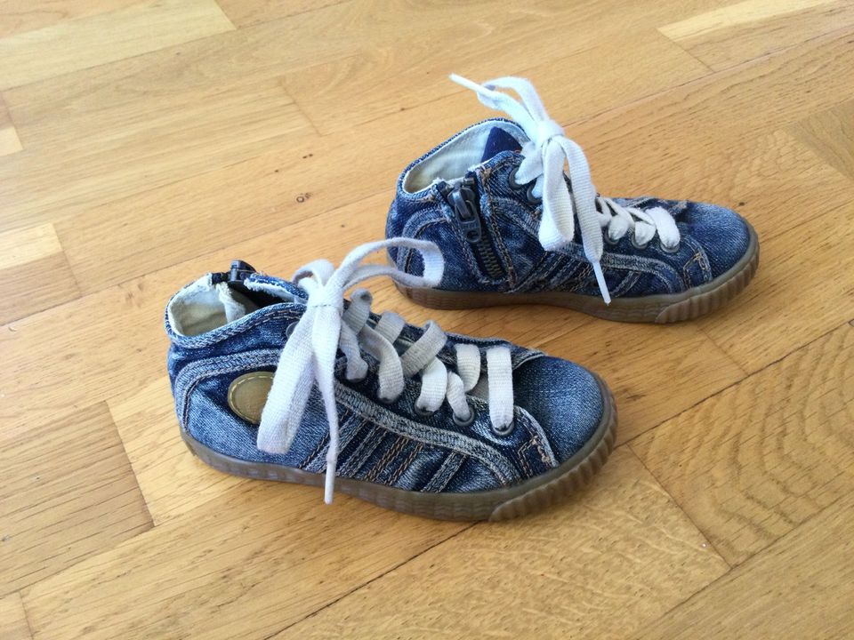 Coole original Diesel Jeans Sneaker Größe 25 Halb Schuhe Chuks in Murnau am Staffelsee