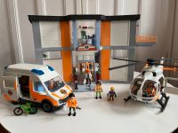 Playmobil großes Krankenhaus 70190 Set Rettungswagen Helikopter Schleswig-Holstein - Kiel Vorschau