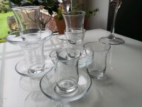 Türkische Teegläser 6 Stück * Transparent Tee Glas + Unterteller Nordrhein-Westfalen - Kamp-Lintfort Vorschau