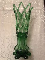 Murano Glas Vintage Netz Kristall Glas Vase, handgefertigt Sachsen - Rosenbach Vorschau