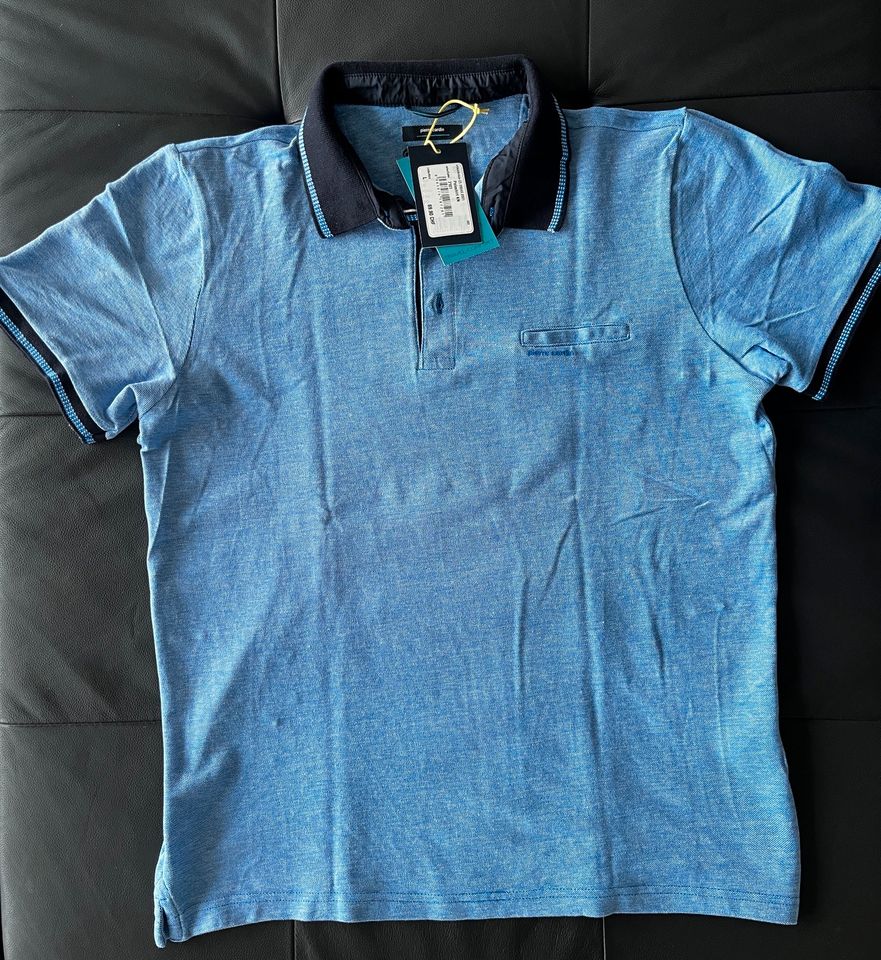 2 Pierre Cardin Poloshirts Gr. L blau und lavendel in Köln