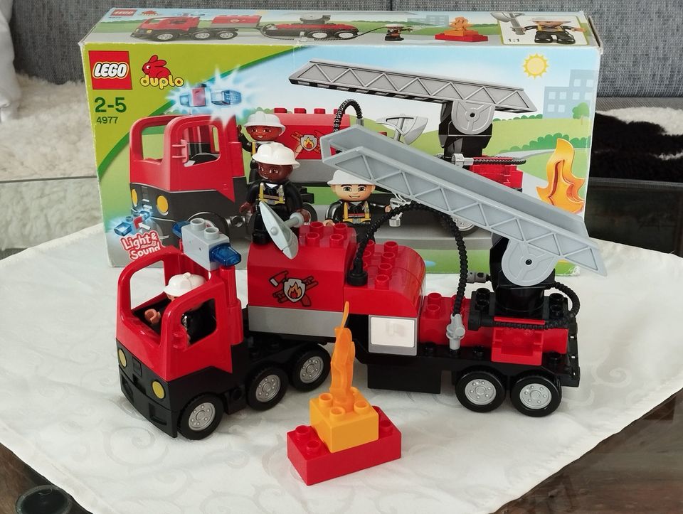 Lego Duplo feuerwehrauto in Missen-Wilhams