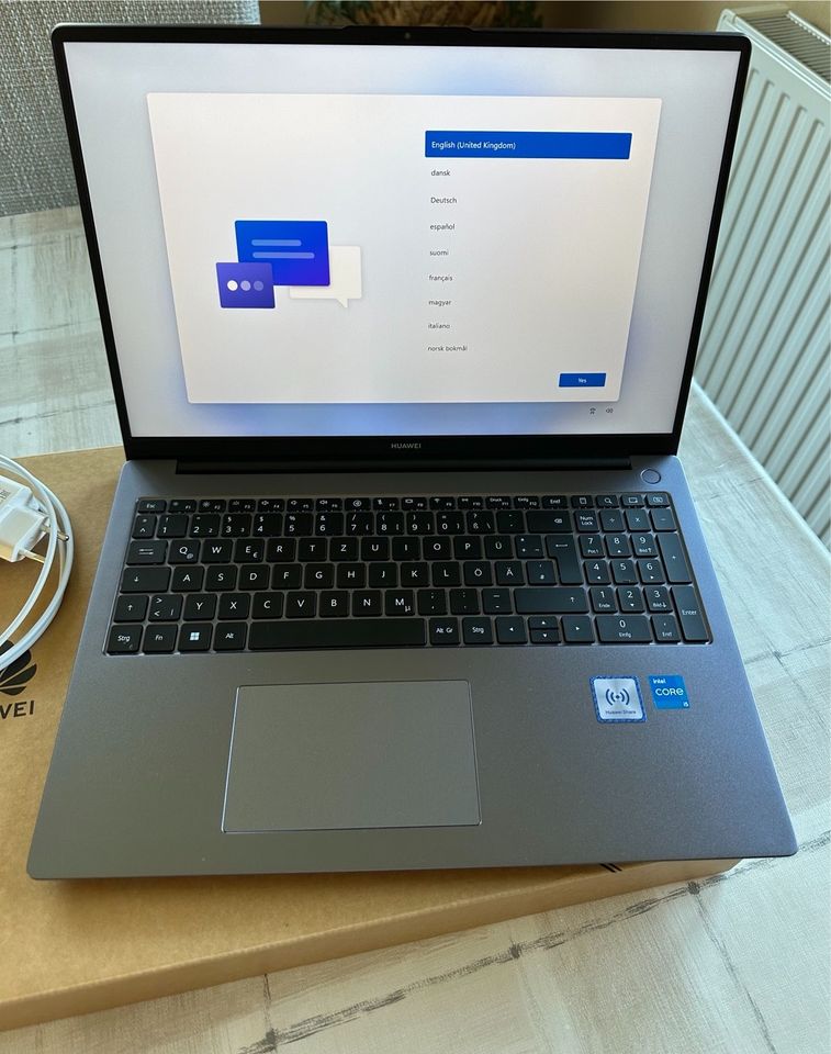 HUAWEI Matebook D16, OVP, neuwertig, Garantie, Notebook in Selsingen