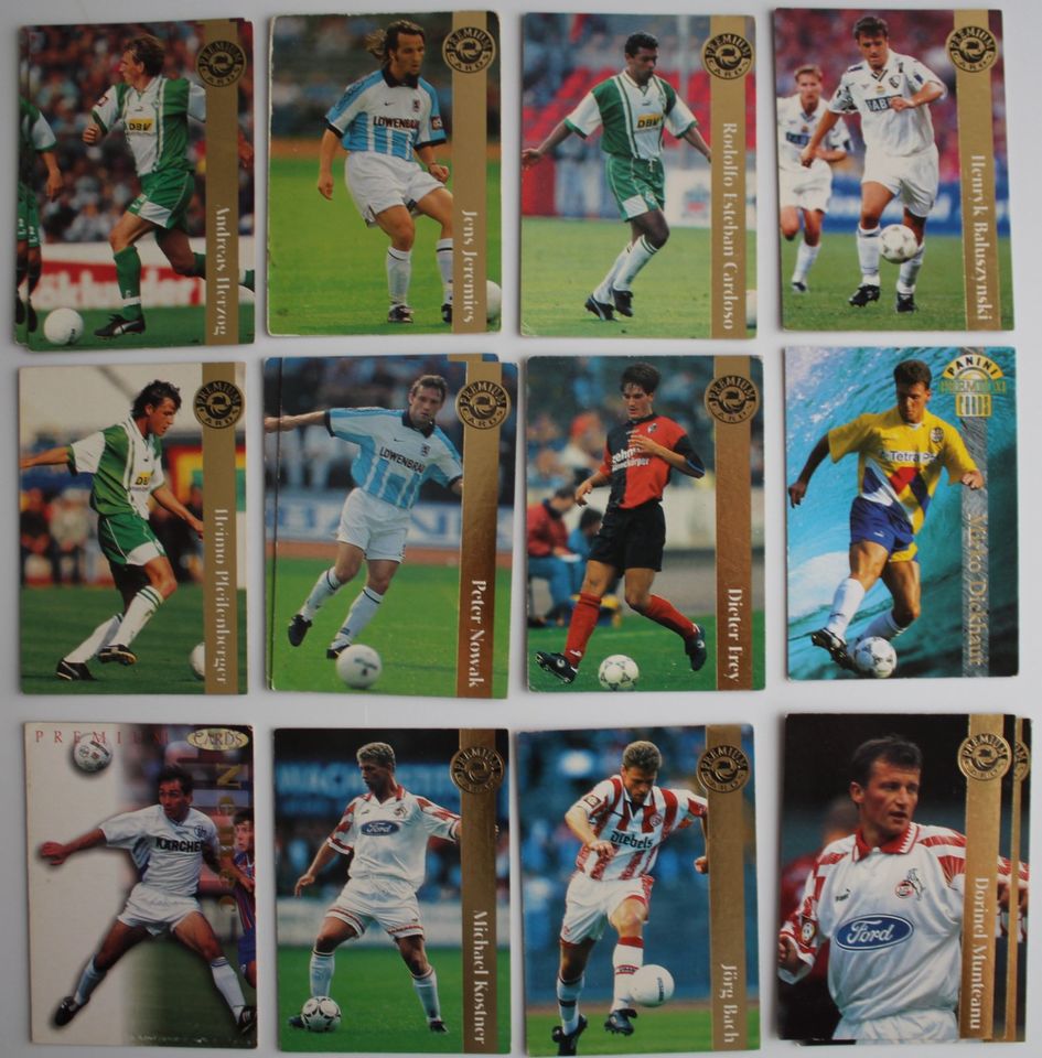 Fussball Karten + Sticker Panini: Bundesliga France WM 1998 2018 in Berlin