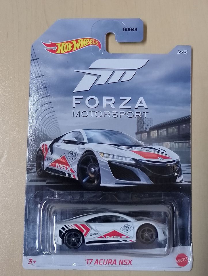 Hot Wheels Forza Motorsport '17 Acura NSX, Spielzeugauto in Langenenslingen