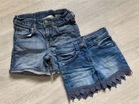 Mädchen Jeans Shorts Gr. 116 Set s.oliver H&M Bayern - Gunzenhausen Vorschau