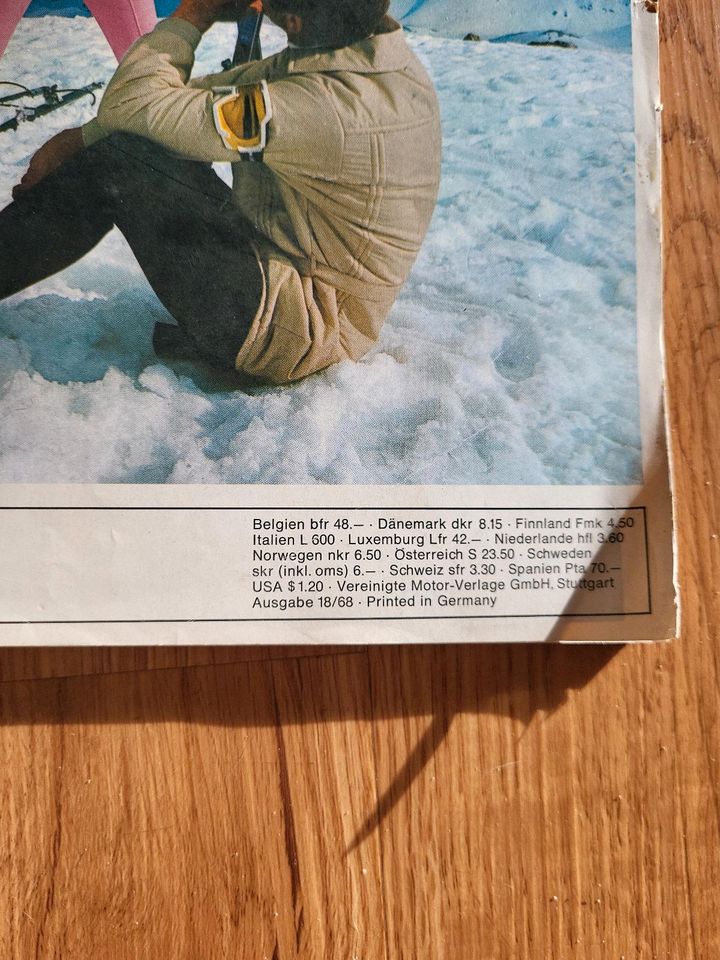 Heft von 1969, Ski Reisen Auto motor sport in Buchholz in der Nordheide