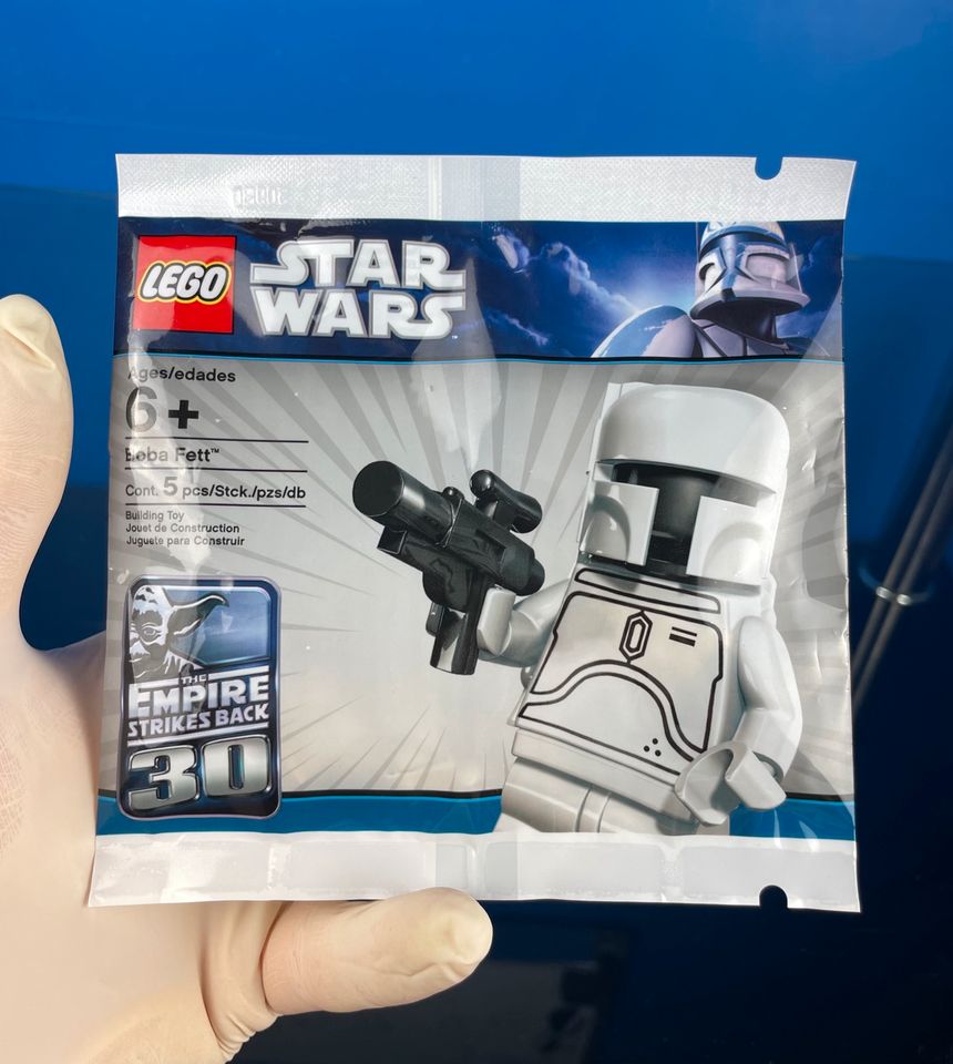 Boba Fett weiß Polybag NEU Lego Star Wars 4597068 (sw0275) in Trebur