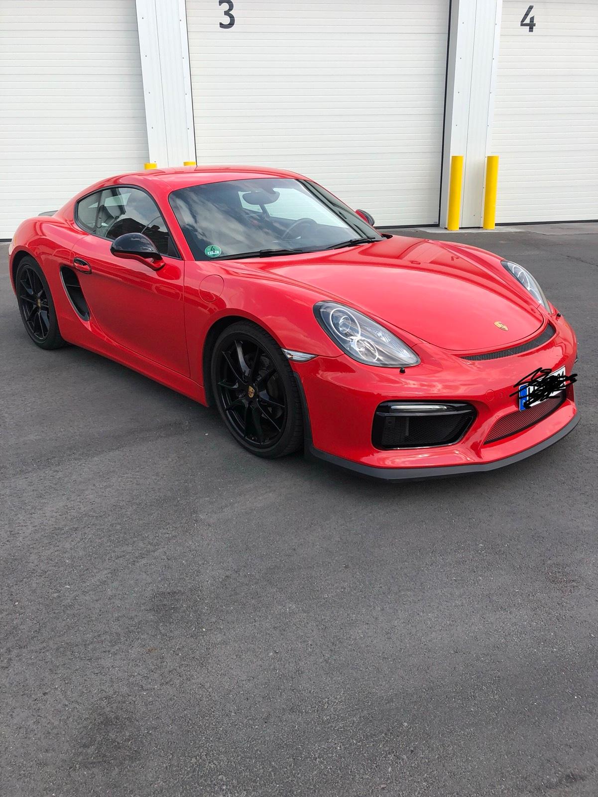 Abbildung des Autos Porsche Cayman 981, Einz…