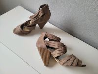 Sandaletten High Heels H&M Gr. 39 Hellbraun Hamburg-Nord - Hamburg Winterhude Vorschau