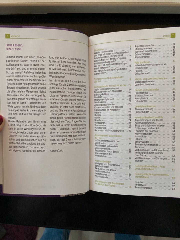 Buch: Homöopathie die ganzheitliche Methode in Wolfsburg