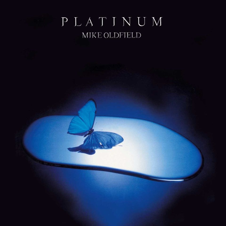 CD Mike Oldfield Platinum in Wiesbaden
