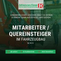 Mitarbeiter / Quereinsteiger (m/w/d) im Fahrzeugbau Herzogtum Lauenburg - Kuddewörde Vorschau