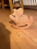 Holzfigur Baby Nilpferd Babyzimmer Dekoration Rheinland-Pfalz - Trier Vorschau