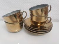 Kaffeeservice Gold 8er Set,vergoldete Tasse +Untertasse,Vintage Rheinland-Pfalz - Bendorf Vorschau