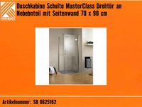 Duschkabine Schulte MasterClass Drehtür an NT mit Seitenwand Rheinland-Pfalz - Ludwigshafen Vorschau