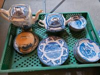 Service Set in Blau vintage Hessen - Breitscheid Vorschau