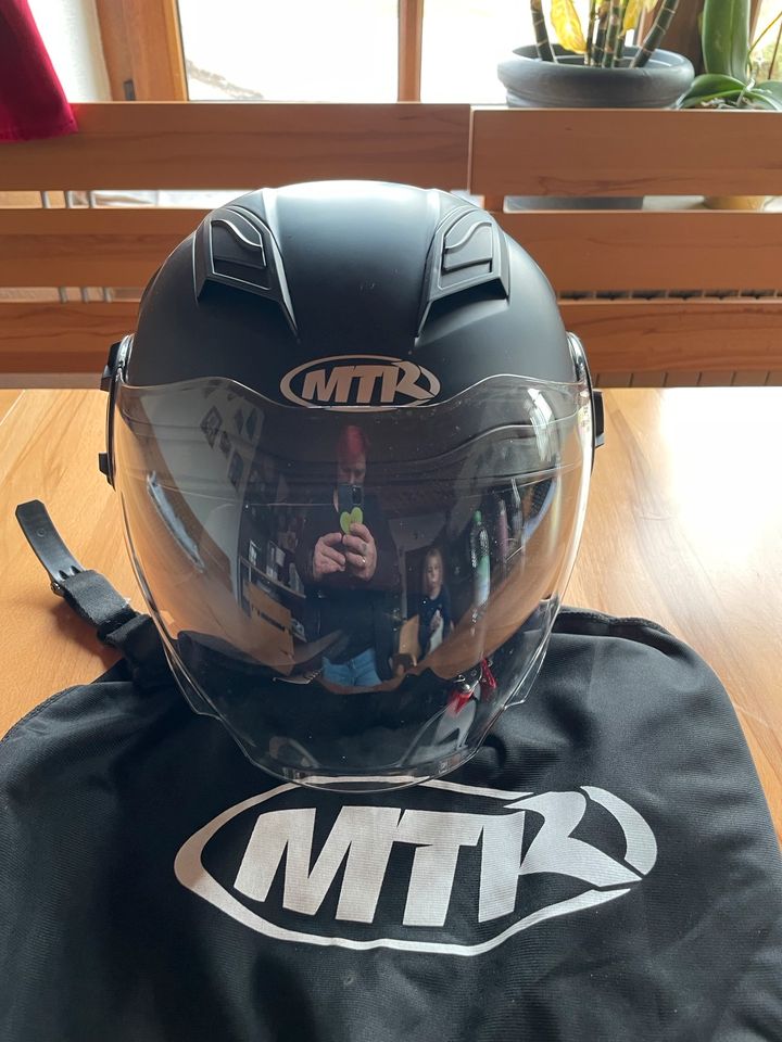 MTR Helm zum Motorrad/ Mofa fahren in Dorfen