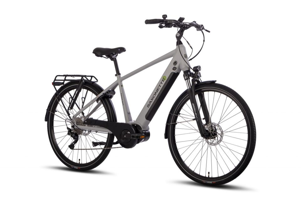 E-Bike SAXONETTE Premium Sport E-Bike (Diamant) silber matt in München