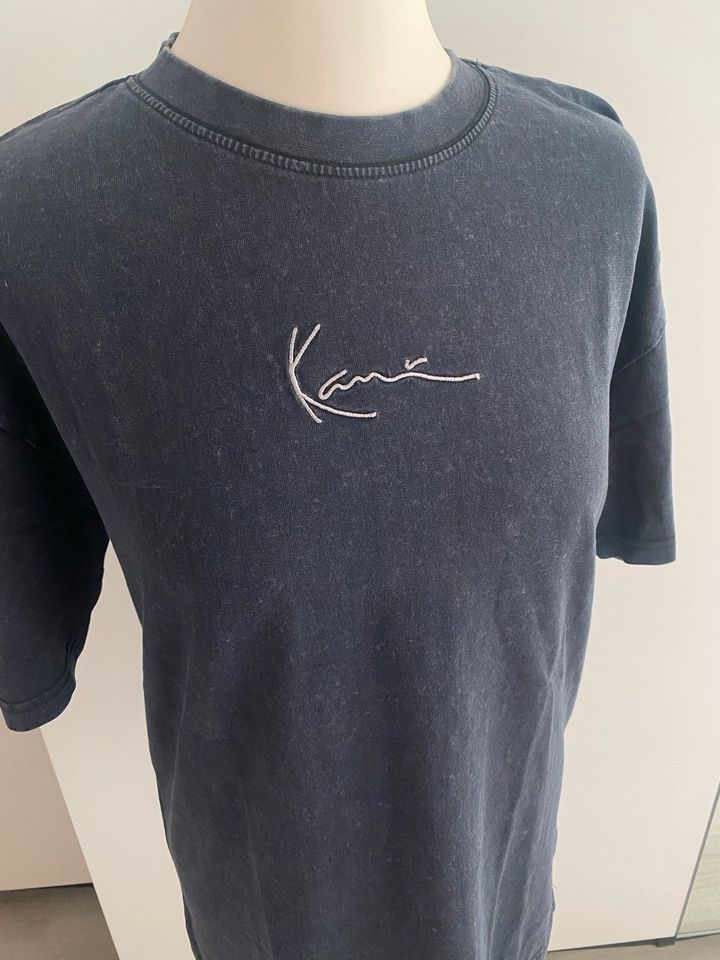Karl Kani Shirt Retro schwarz grau meliert Gr. XS/S unisex in Halle (Westfalen)