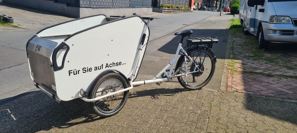 E-Lastenbike Flexiporte Metallbau Sauter Spezialanfertigung in Oberhausen