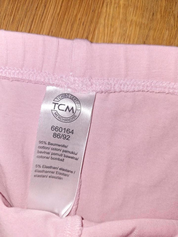 TCM Tchibo Leggings Gr. 86/92 Mädchen süß in Pohlheim