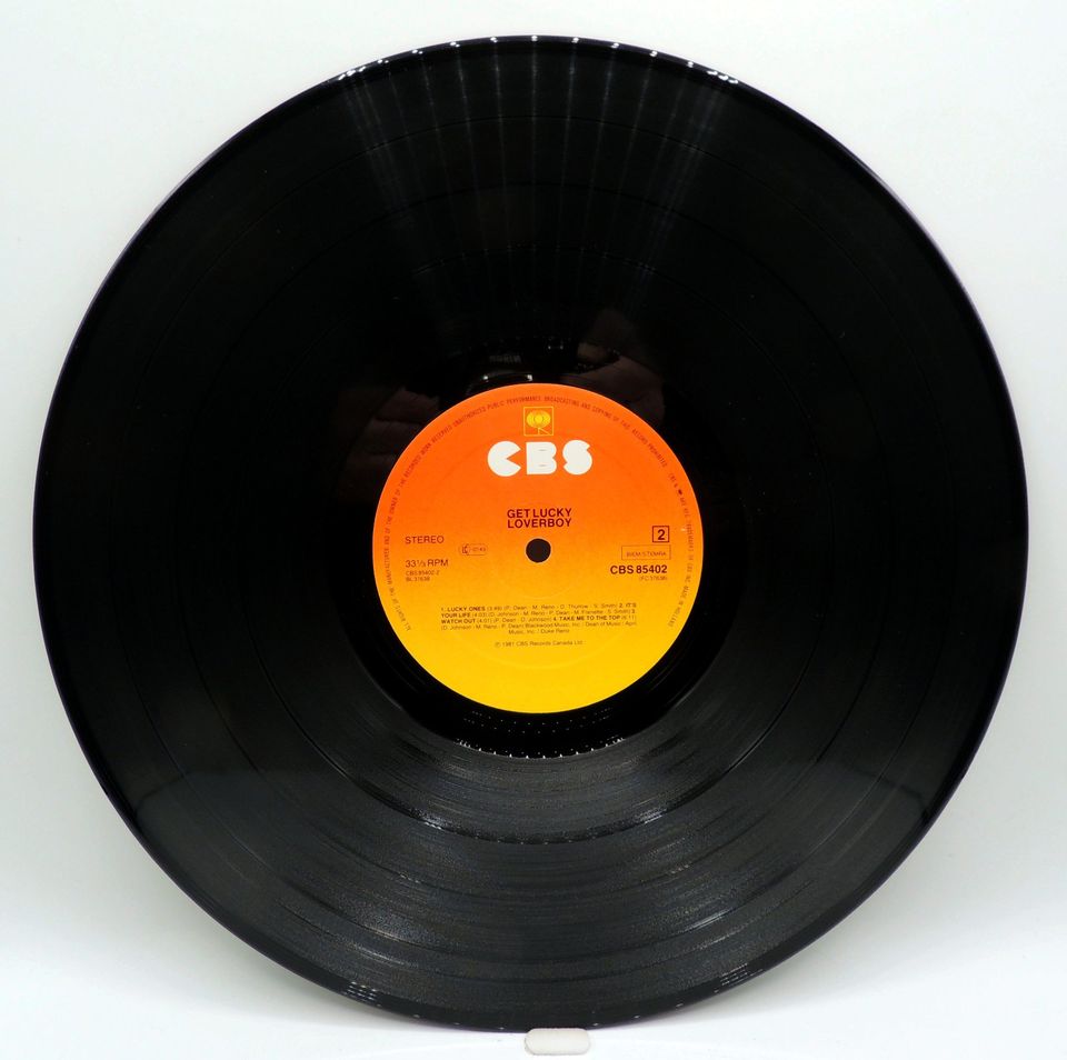 Loverboy – Get Lucky, CBS 85402, Vinyl - NM+++++ in Hamburg