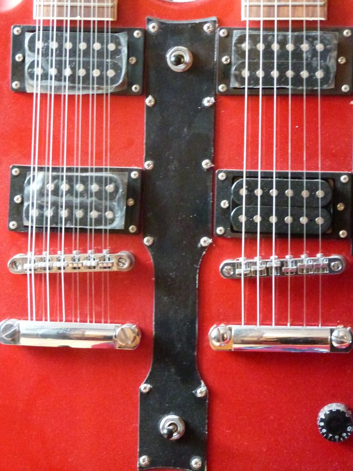 E-Gitarre Cherrystone Double Neck  Aus Sammlung abzugeben:E-Gitar in Warendorf