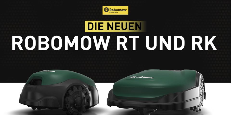 ROBOMOW RK1000 Pro Mähroboter Rasenmäher Roboter Aktion in Dorfen