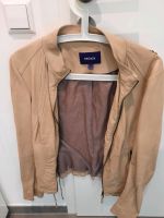 Mexx Lederjacke in beige Baden-Württemberg - Ladenburg Vorschau