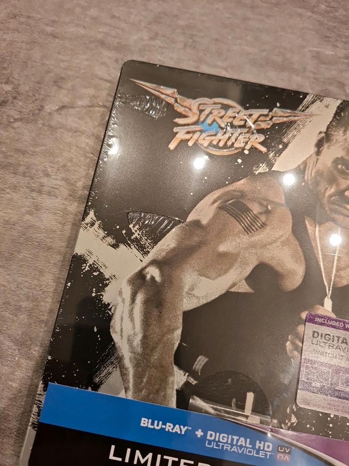 STREET FIGHTER Zavvi Blu ray Steelbook NEU Jean-Claude Van Damme in Neukirchen