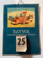 Blechschild von Baywa mit Kalender und Eicher Traktor Nordrhein-Westfalen - Jülich Vorschau
