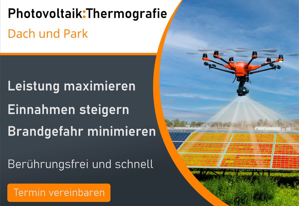Photovoltaik Leistung maximieren | Fehler finden | mit Drohnen in Püchersreuth