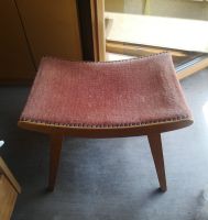 Hocker Sitzhocker 50er 60er Vintage Retro Midcentury rot rose Bayern - Röthenbach Vorschau