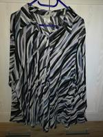 M&S Mode Bluse XXL 50/52,schwarz - weiß, transparent Bayern - Ruderting Vorschau