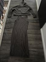 Kleid und Pullover Kombi von Esprit Grau XL Nordrhein-Westfalen - Neuss Vorschau