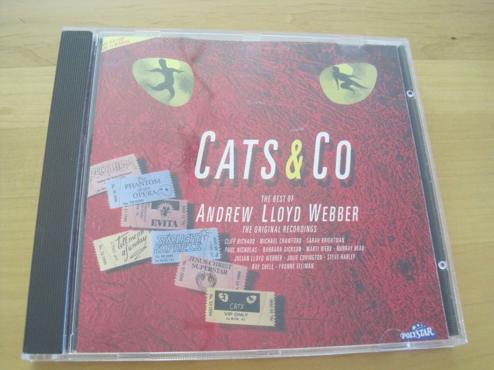 Musical CD Cats & Co Starlight Express Miss Saigon Webber CDs in Inden