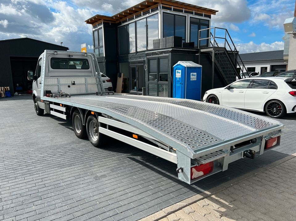 Abschleppwagen Abschlepper Autotransporter mieten in Neubrandenburg