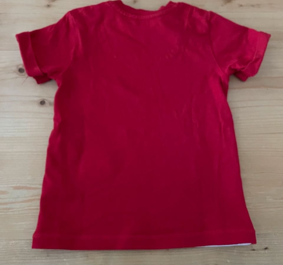 Tshirt KANZ • Gr. 86 • rot • Boote in Ettenheim