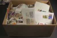 Kiste mit Briefmarken Ausland siehe Bilder, Kiste 1 Bayern - Graben (Lechfeld) Vorschau