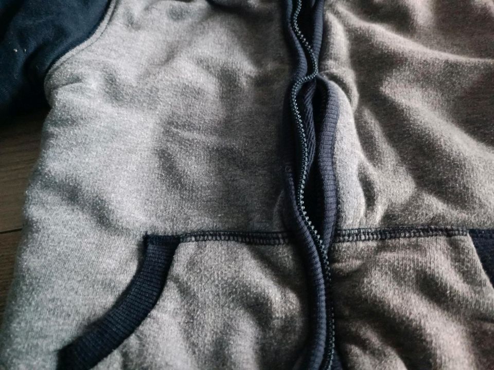 Topomini Kuscheljacke, Gr 92, Blau/Grau * gebraucht in Glattbach Unterfr.