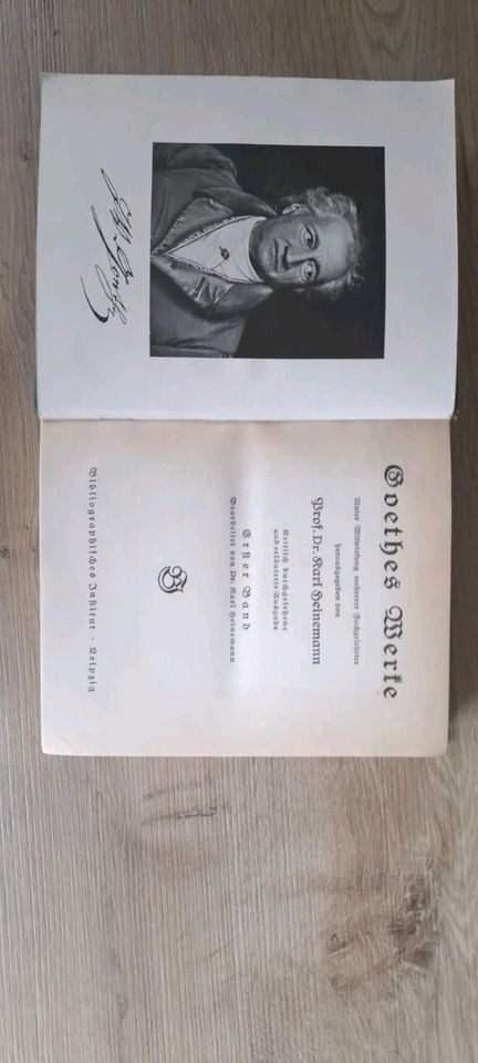 Bücher Goethe Schiller Werke Weimar in Weimar