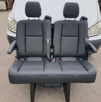 2er Sitzbank Sprinter 906 907 910 VS30 Stoff Leder Artico Isofix Nordrhein-Westfalen - Herne Vorschau