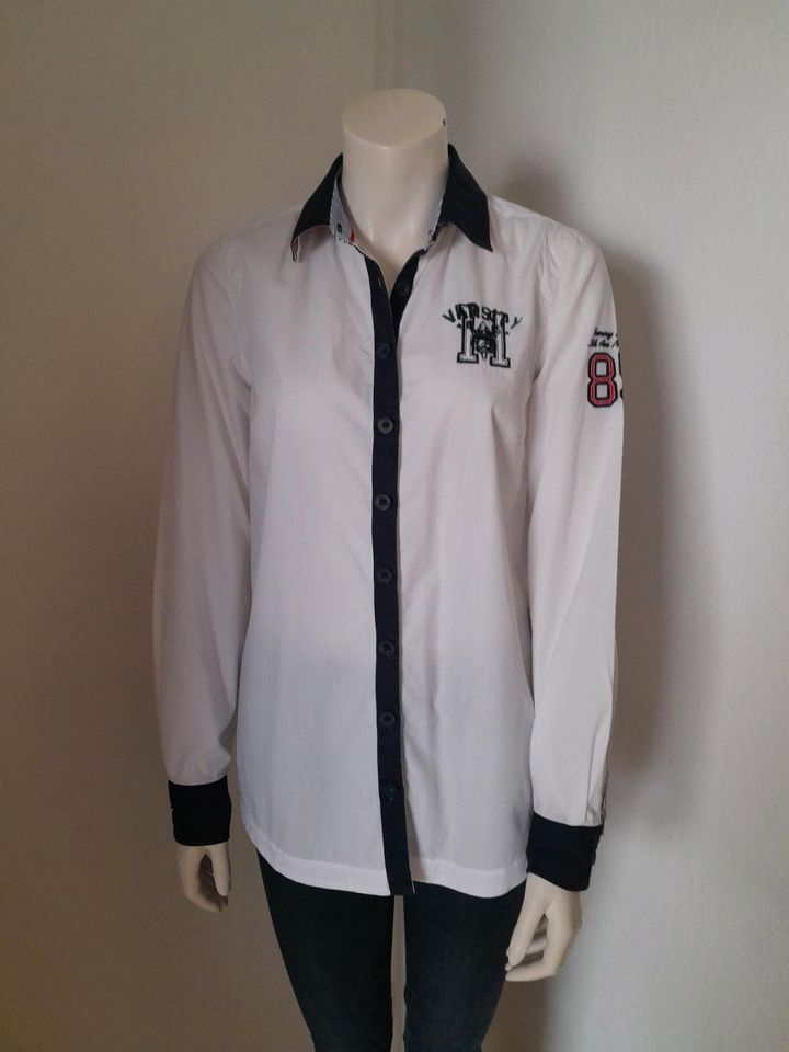 Bluse Tommy Hilfiger Gr. M weiß in Melle