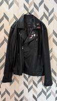 BERSHKA Bikerjacke – Schwarz, Lederoptik – Größe XXL Hessen - Riedstadt Vorschau