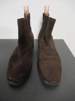 Gant Damen Boots Stiefelette Gr. 38 dunkelbraun Leder flach Nordrhein-Westfalen - Rommerskirchen Vorschau