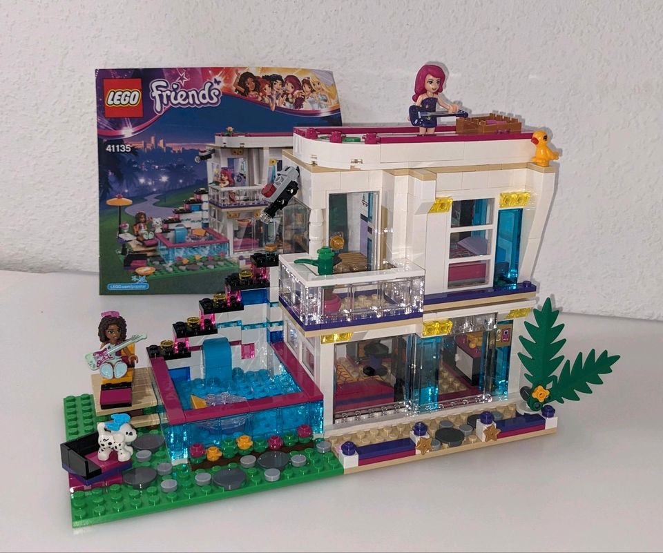 Lego Friends Livis Popstar-Villa 41135 in Roßdorf